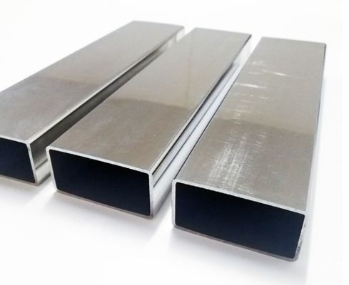 &quot;2&quot;X4&quot;X0.125&quot; 6m الطول 304 الأنبوب مستطيل من الفولاذ المقاوم للصدأ