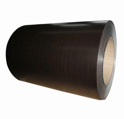 Z100 DX51D الأسود اللون PPGI PPGL الزنك اللون 0.2 X 1250mm