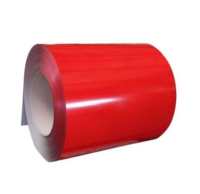 اللون الأحمر PPGI PPGL DX51D الملف الحديدي المسبق
