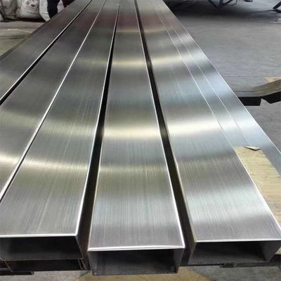 1.5&quot; x 3.0&quot; x 0.065&quot; 304L مستطيل من الفولاذ المقاوم للصدأ 304L أنابيب الأقسام المجوفة