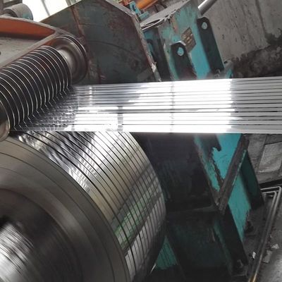 BA سطح الفولاذ المقاوم للصدأ ملفات شريط 0.1mm 120mm 316 شق ASTM A-666