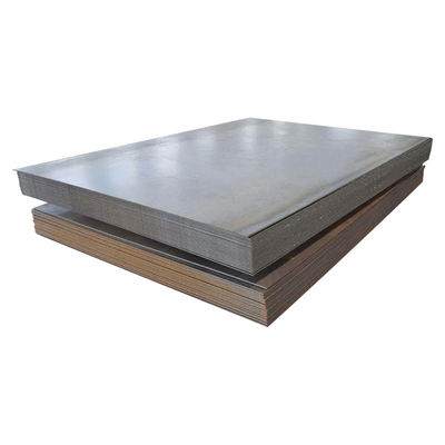 JIS G3101 SS400 صفيحة فولاذ الكربونية المطاطية الساخنة 10 X 2000 X 6000mm