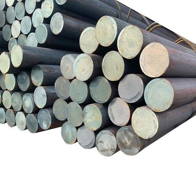 Q195 Q235 A36 عصا الفولاذ الكربوني MS قضبان مستديرة 6-300mm