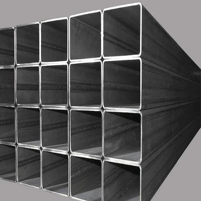 أنبوب SHS مربع مجوف قسم خفيف الصلب الكربون الصلب 100mm X 100mm X 2.0mm