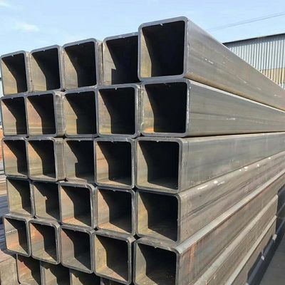 أنبوب SHS مربع مجوف قسم خفيف الصلب الكربون الصلب 100mm X 100mm X 2.0mm