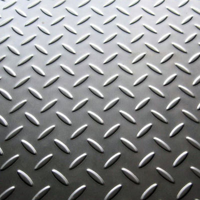 304 صفائح الفولاذ المقاوم للصدأ أرضية الماس 0.125 &quot;إلى 0.5&quot;
